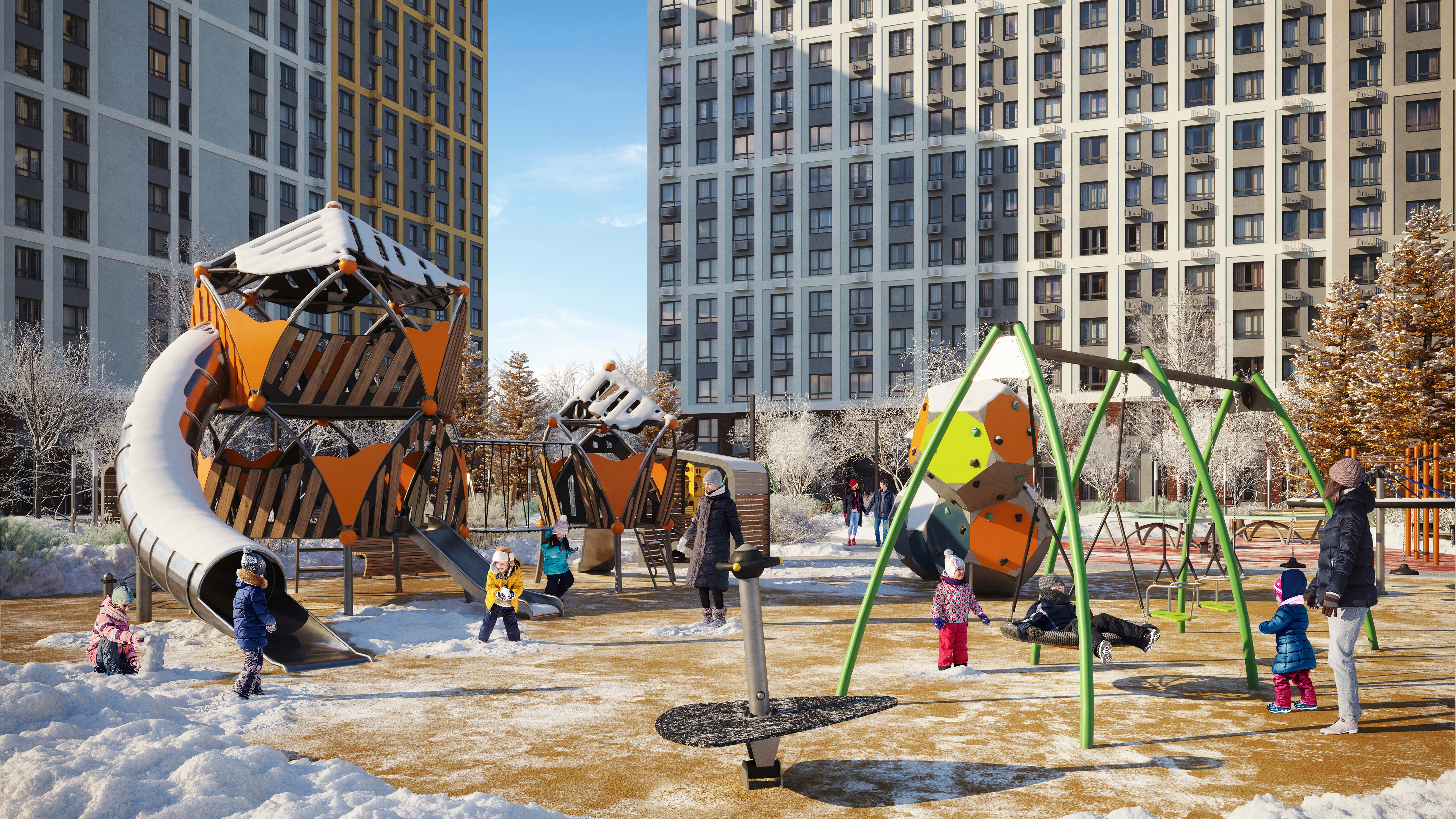 3х-комнатная квартира в ЖК Лучи