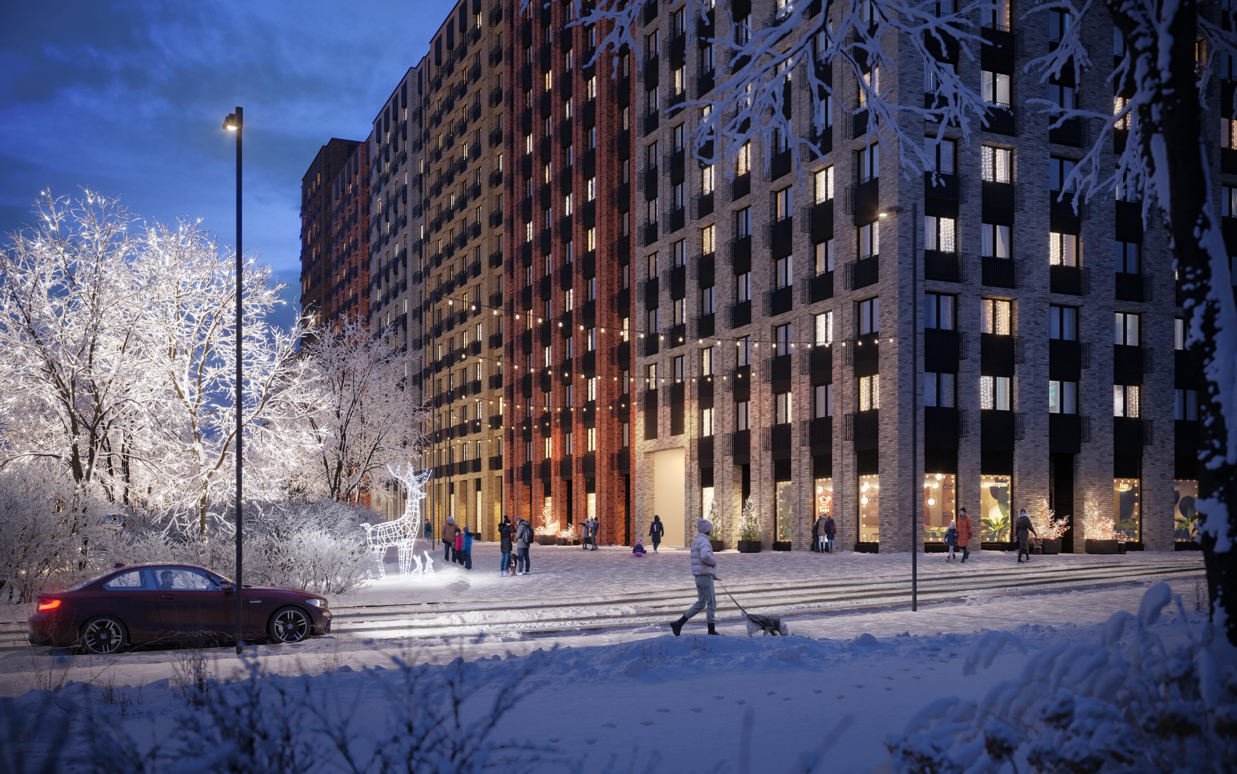 Квартира-студия в ЖК Дмитровское небо